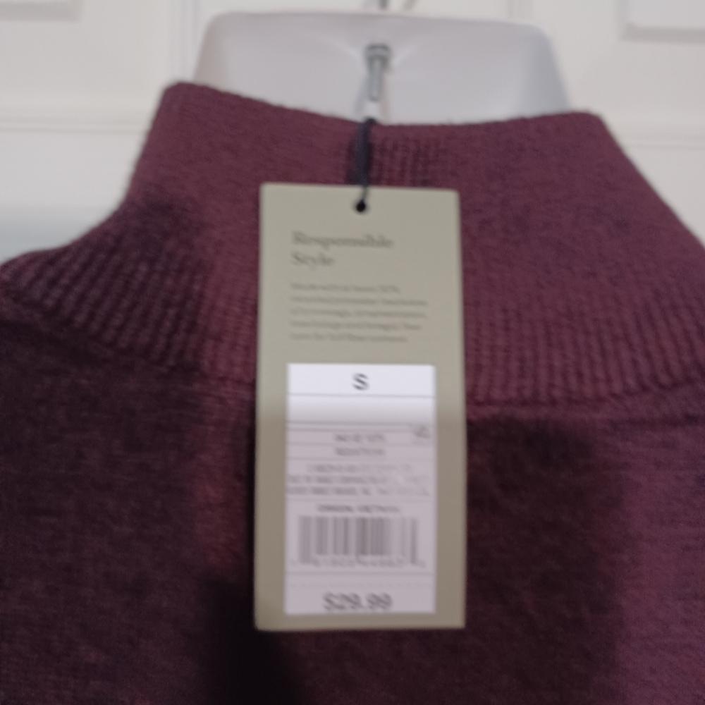 Goodfellow & Co Maroon Knit Pullover - Picture 6 of 6